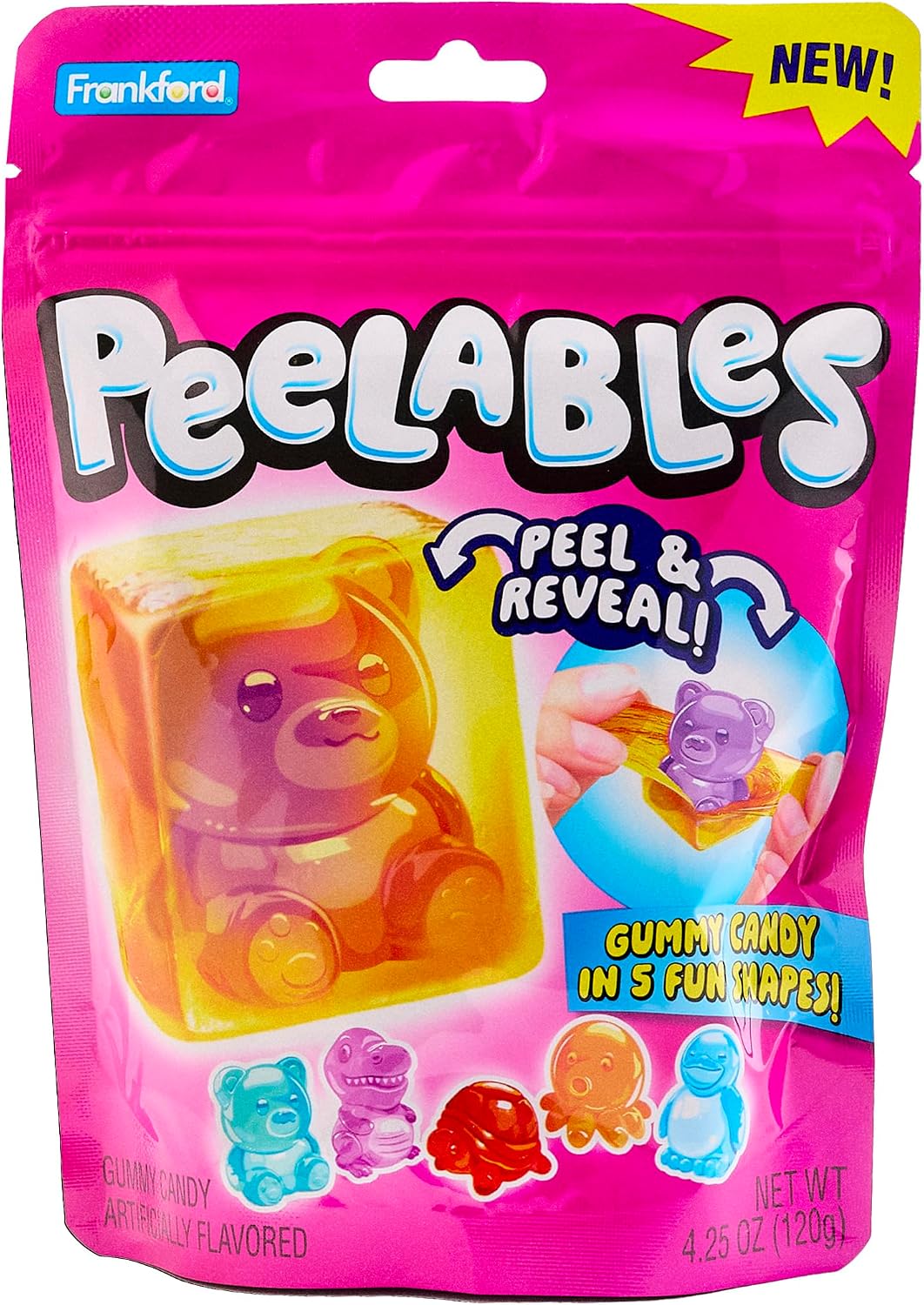 Peelables Gummy Candy /  皮がむけるグミキャンディ