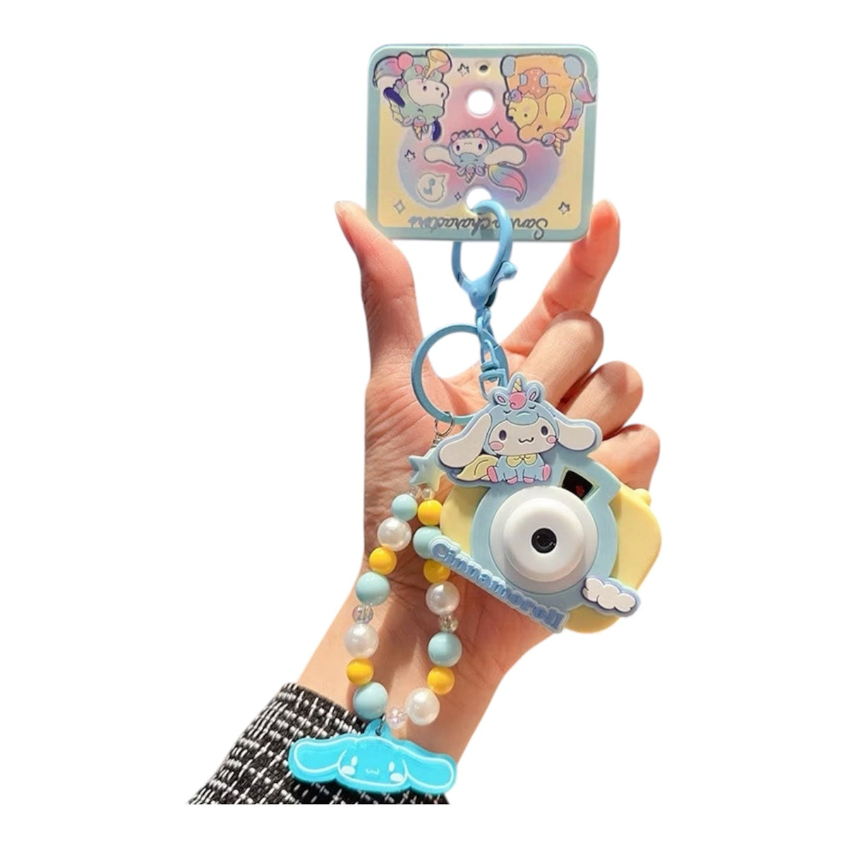 Sanrio Camera Beads Keychain / サンリオカメラビーズキーチェーン