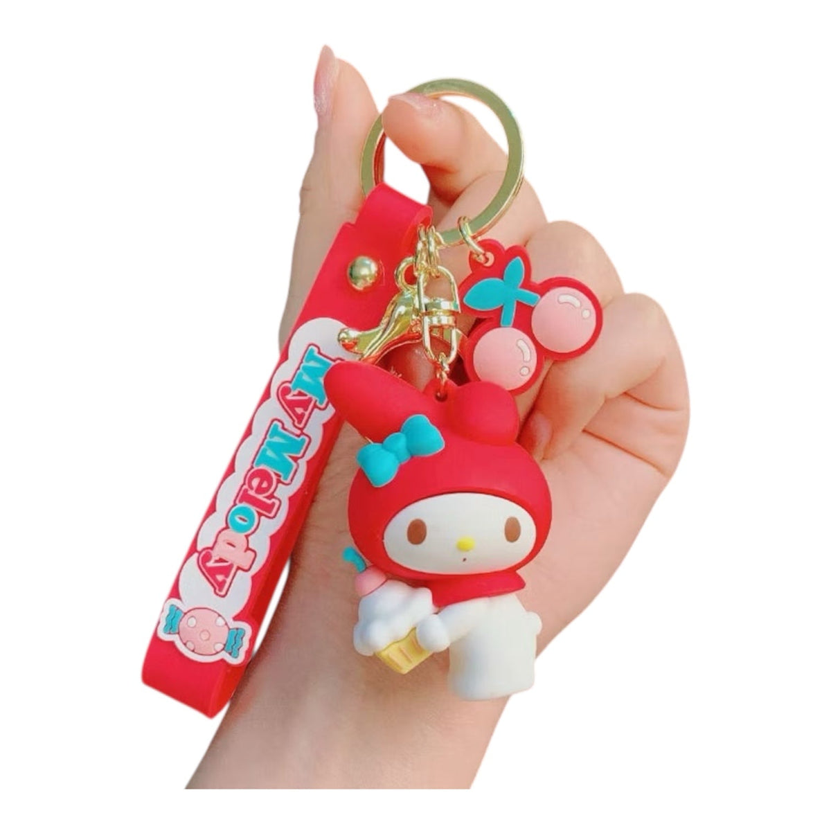 Sanrio Cherry 3D Keyring / サンリオチェリー3Dキーリング