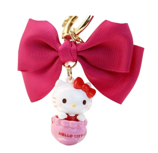 Sanrio Big Ribbon Keyrings / サンリオ ビッグリボンキーホルダー