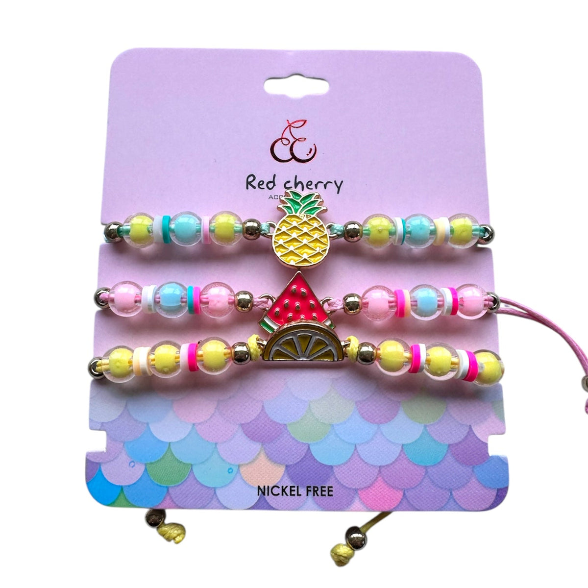 Friendship Bracelets  Fruit themed / 友情ブレスレット フルーツテーマ