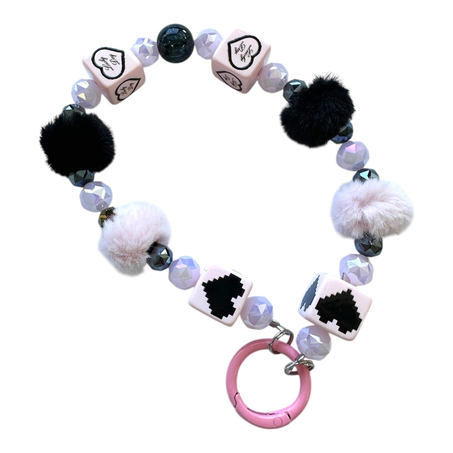 Phone Strap with Rings /リング付き携帯ストラップ