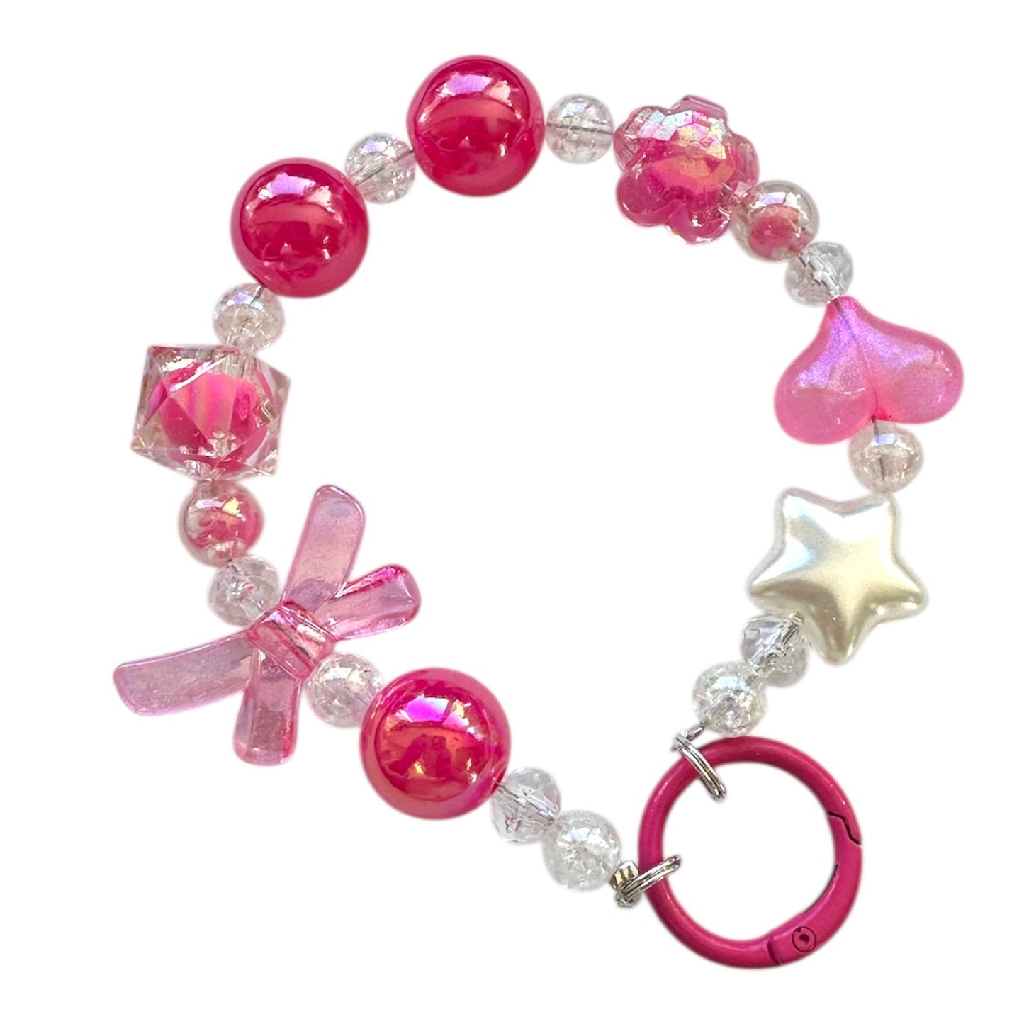 Phone Strap with Rings /リング付き携帯ストラップ