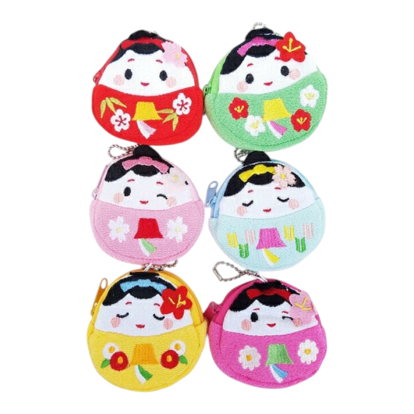 Japanese Doll Coin Purse 10g | 日本の人形型小高入れ