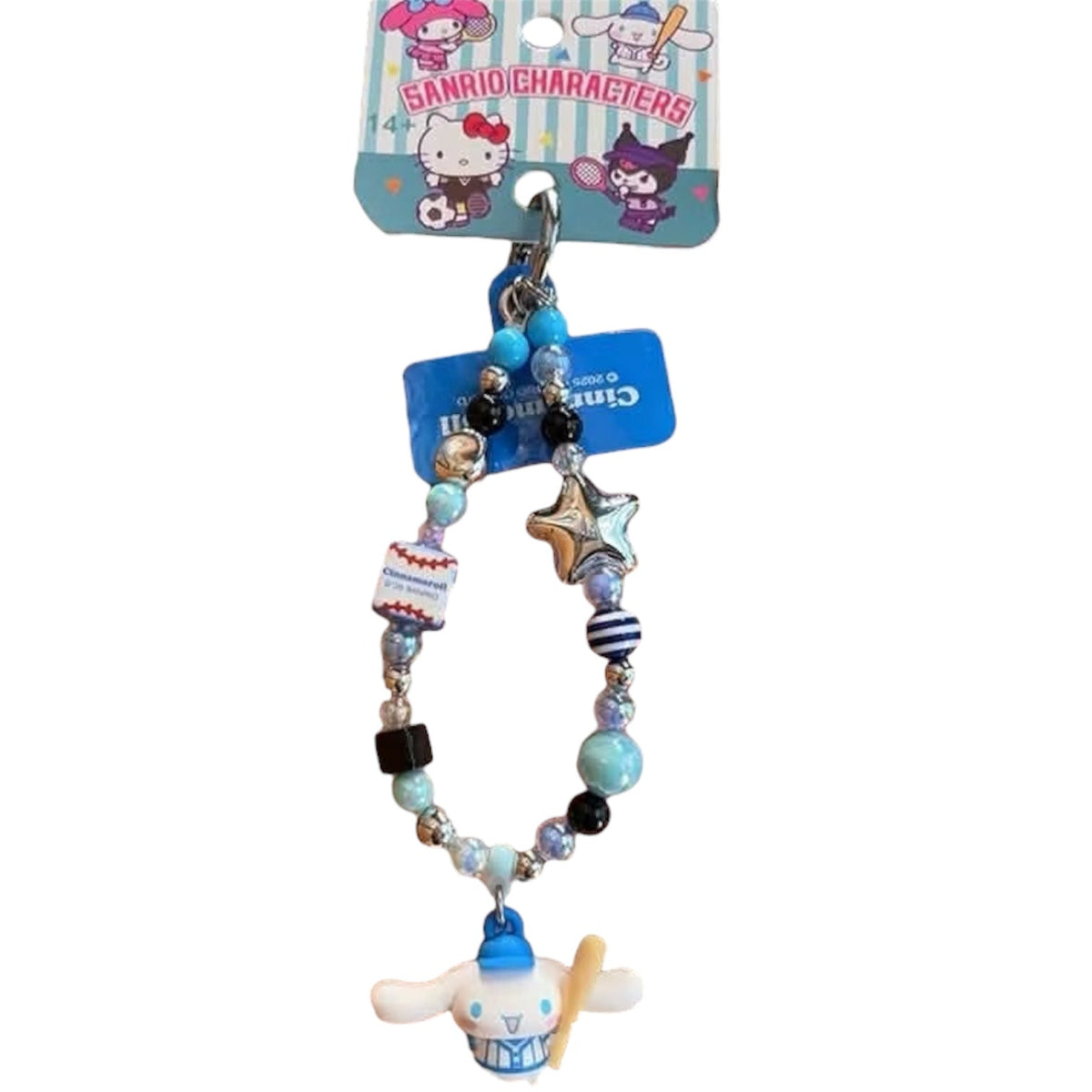 Sanrio Sports Themed Straps 3D Keyring/ サンリオスポーツテーマのストラップ付き3Dキーホルダー