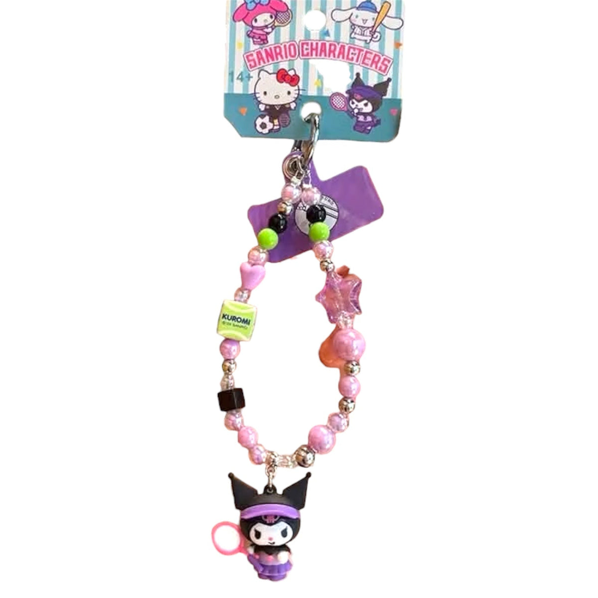 Sanrio Sports Themed Straps 3D Keyring/ サンリオスポーツテーマのストラップ付き3Dキーホルダー