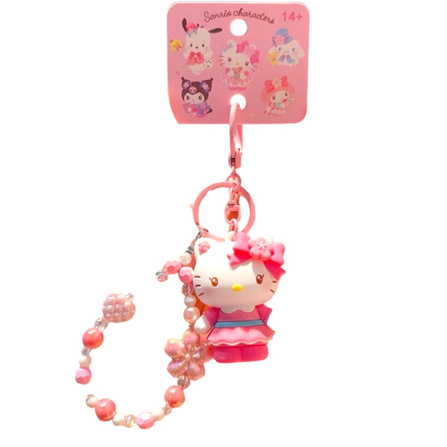 Sanrio Pink Sakura 3D Keyring/ サンリオ ピンク桜 3Dキーホルダー