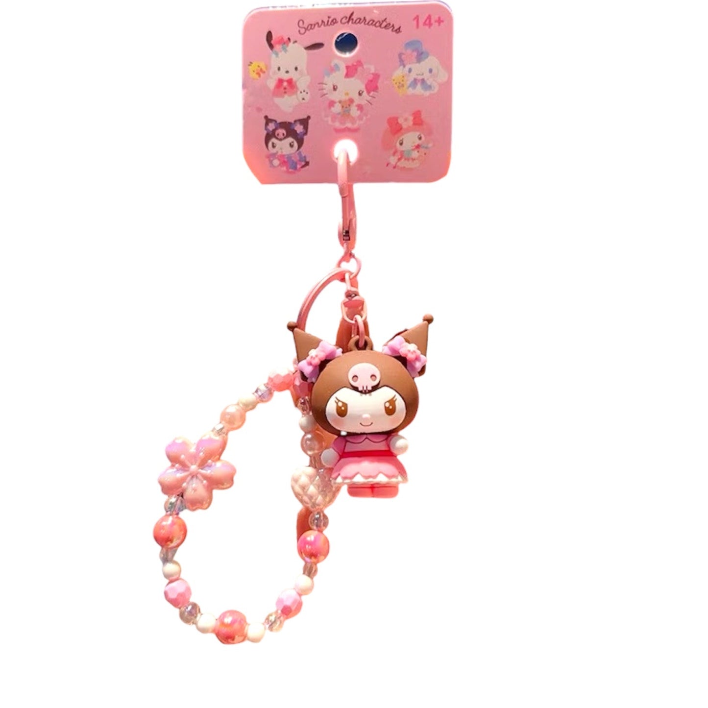 Sanrio Pink Sakura 3D Keyring/ サンリオ ピンク桜 3Dキーホルダー