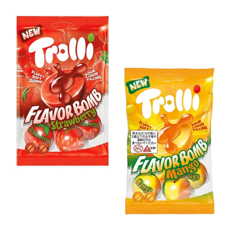 Trolli Flavor Bomb Packs of 4 /トロリ フレーバーボム 4個入りパック