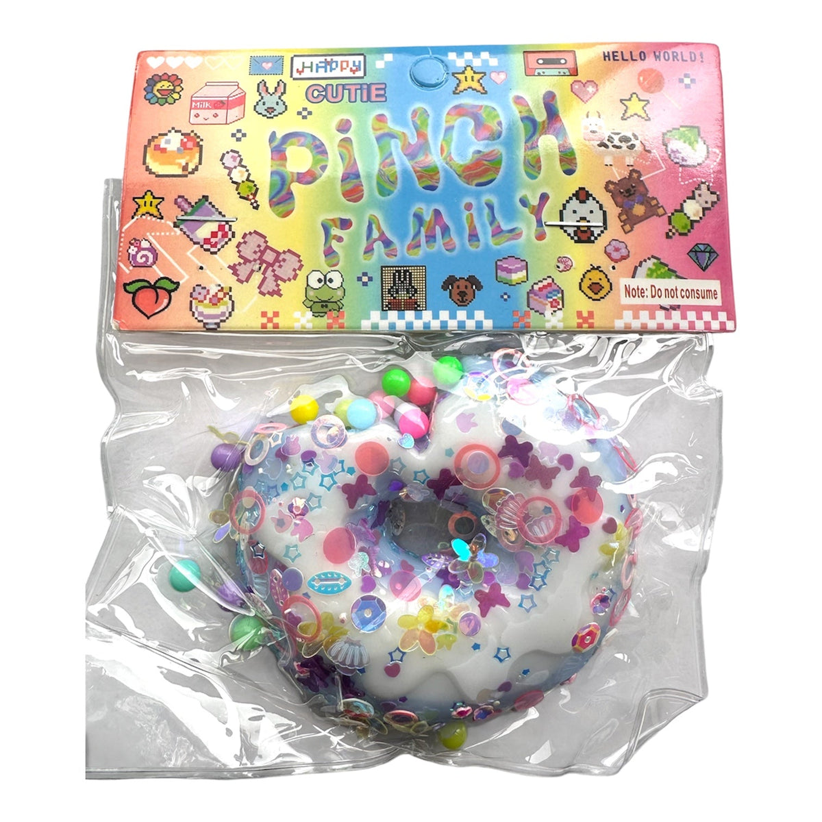 Squishy ~  Bitten Donut / スクイーズトイ ～ かじられたドーナツ