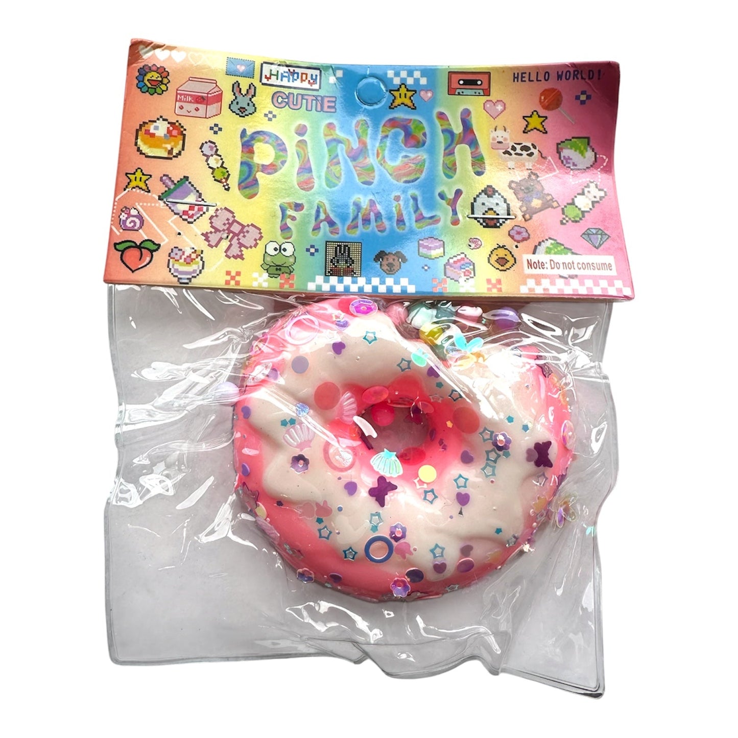Squishy ~  Bitten Donut / スクイーズトイ ～ かじられたドーナツ