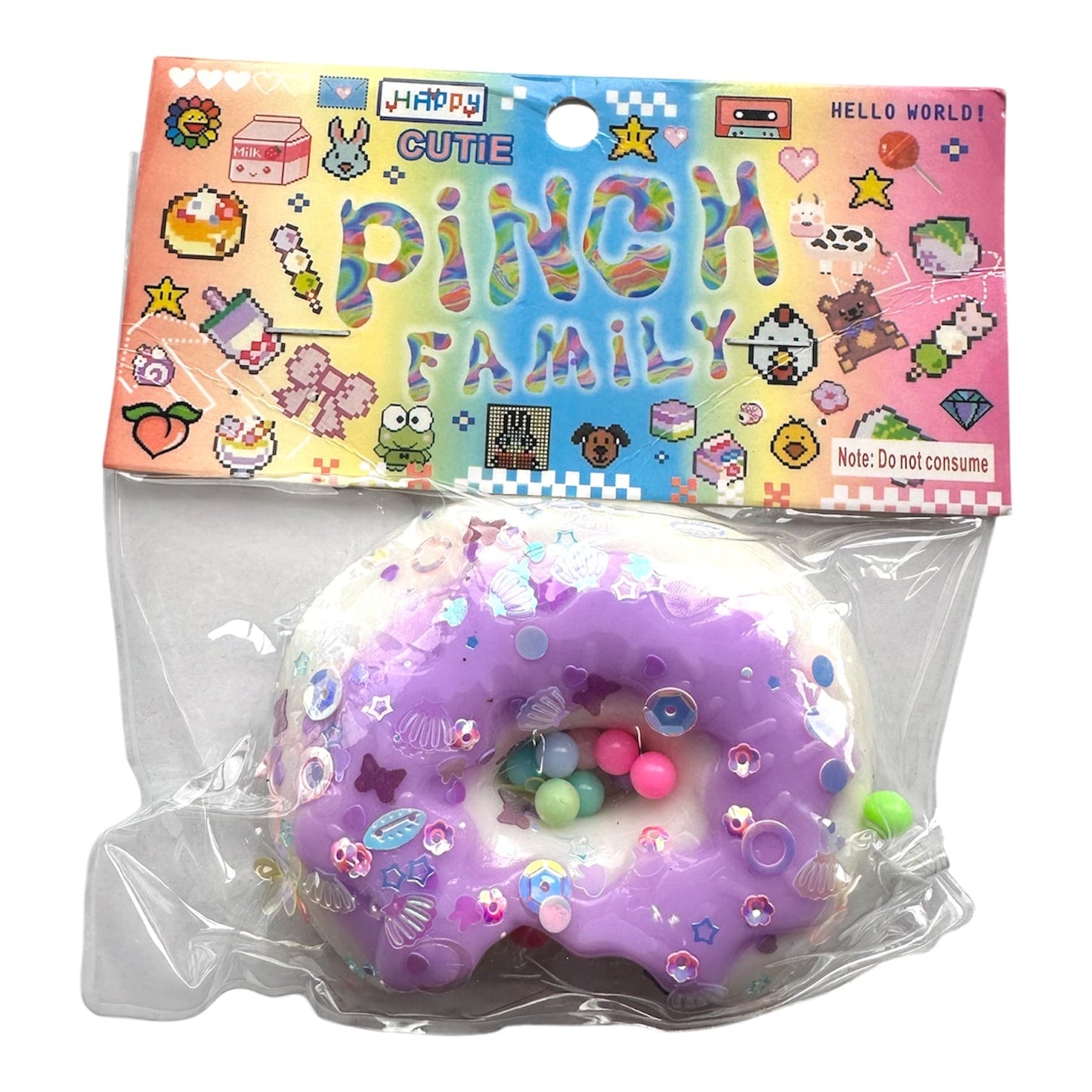 Squishy ~  Bitten Donut / スクイーズトイ ～ かじられたドーナツ