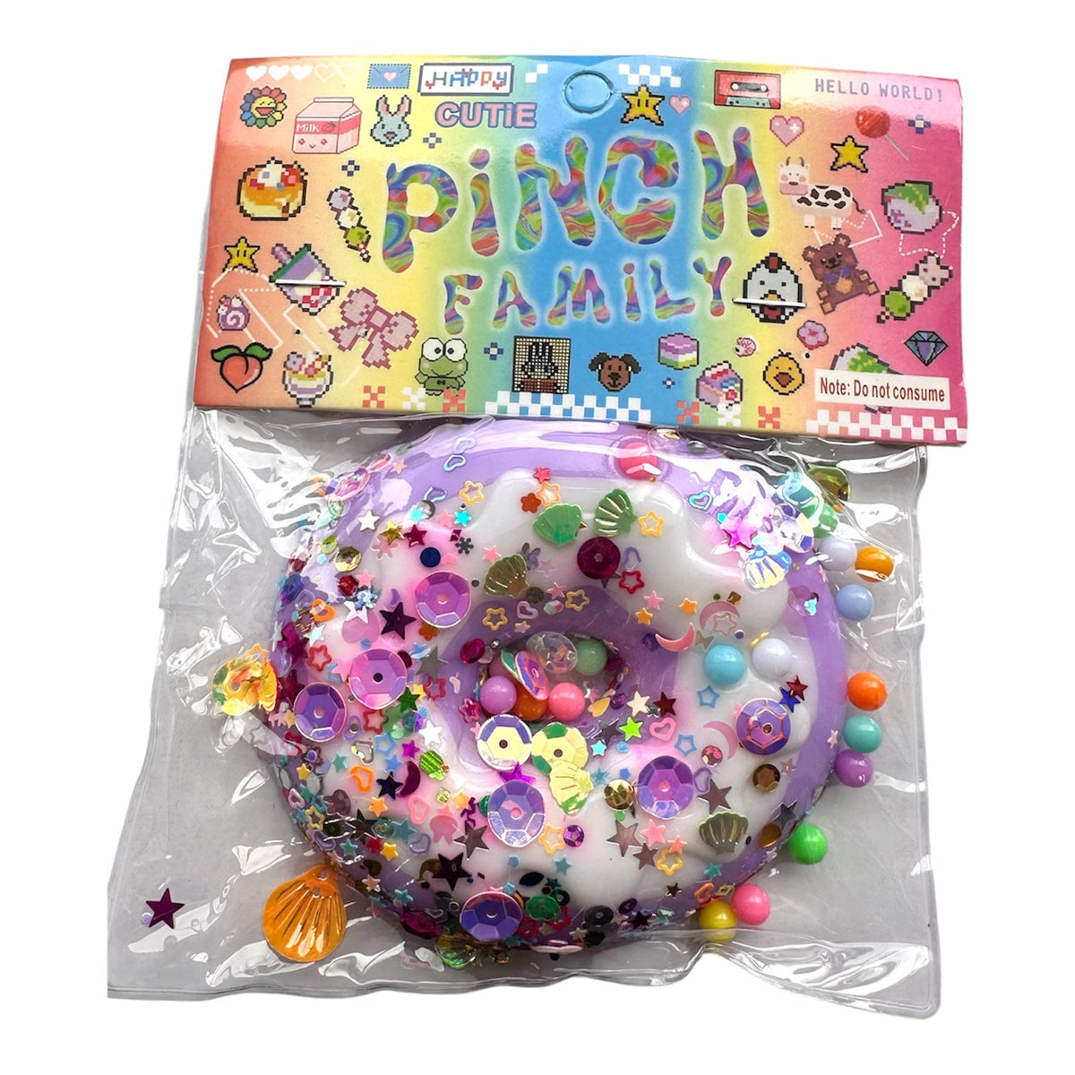 Squishy ~  Whole Donut / スクイーズトイ ～ ホールドーナツ