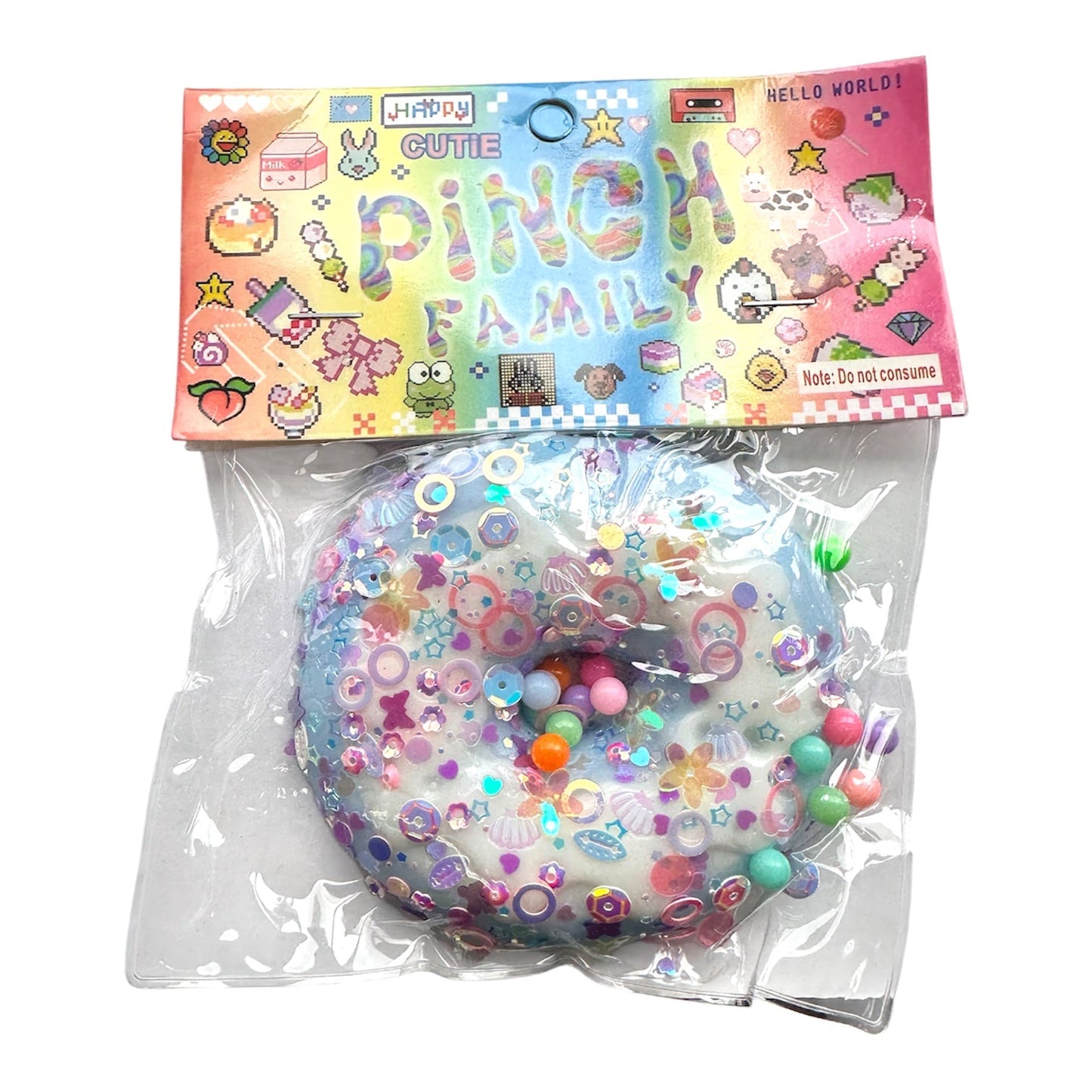 Squishy ~  Whole Donut / スクイーズトイ ～ ホールドーナツ