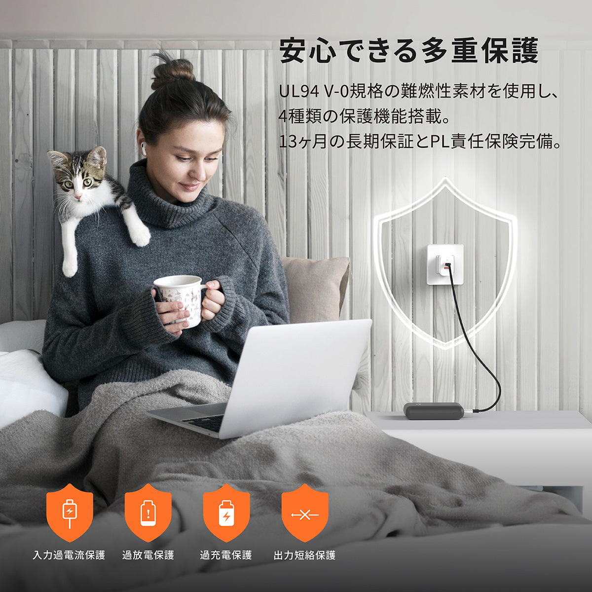 シリコンパワー  モバイルバッテリー 大容量20000mAh 急速充電 20W PD USB-Ax2/Type-Cx1出力/入力ポート QS58
