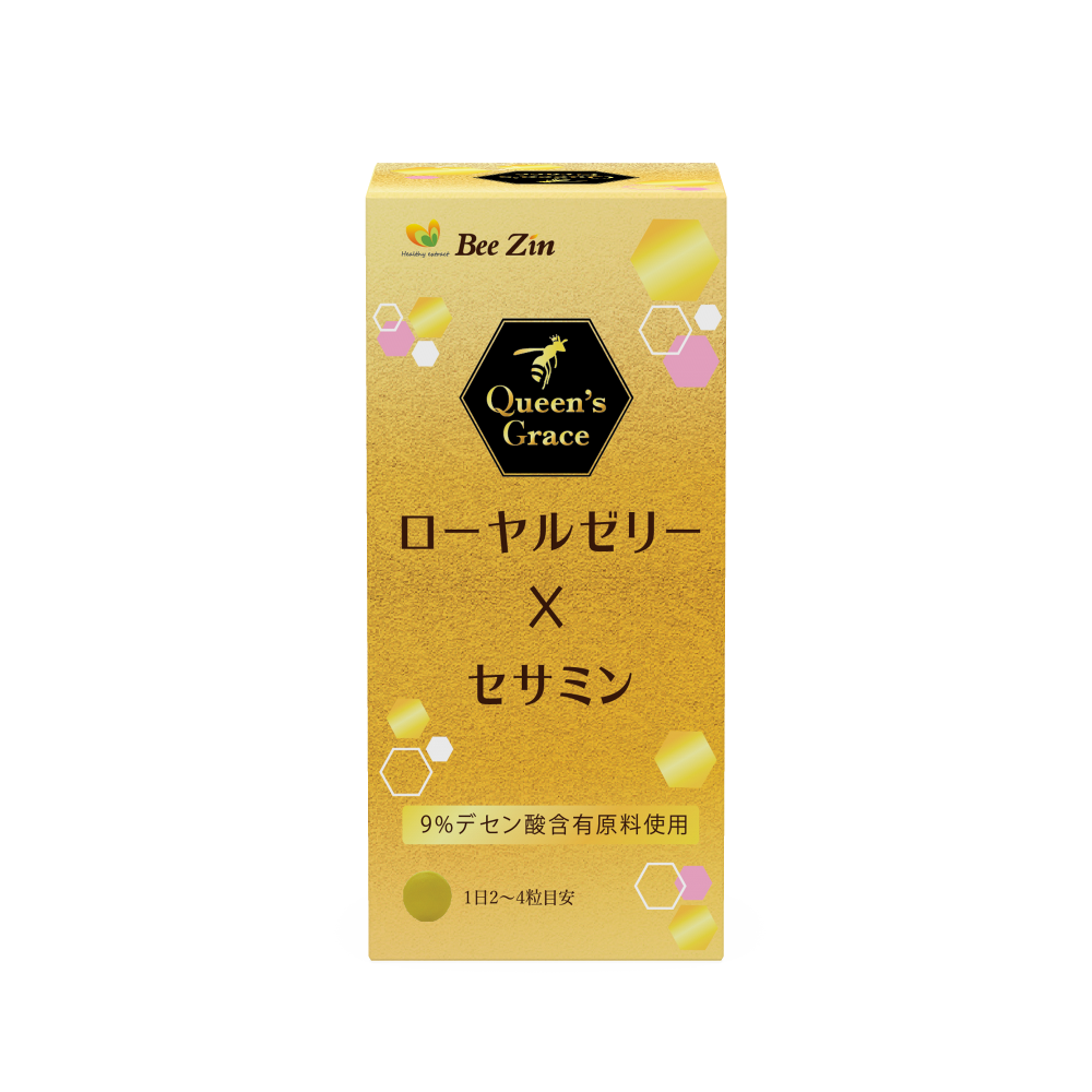 ローヤルゼリー x セサミン Queen's Grace 0.303g x 60粒