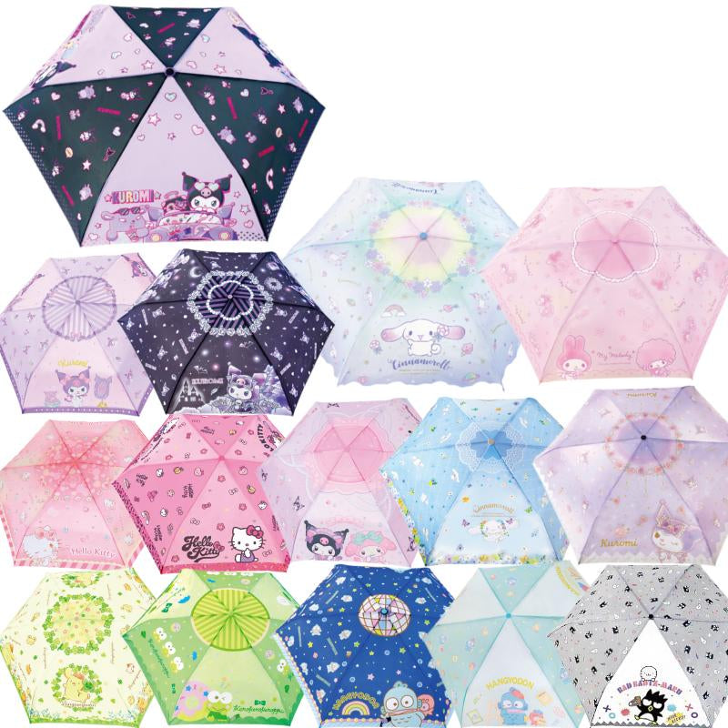 Foldable Umbrella girls 300g | 女の子用 折りたたみ僘 キャラクターデザイン