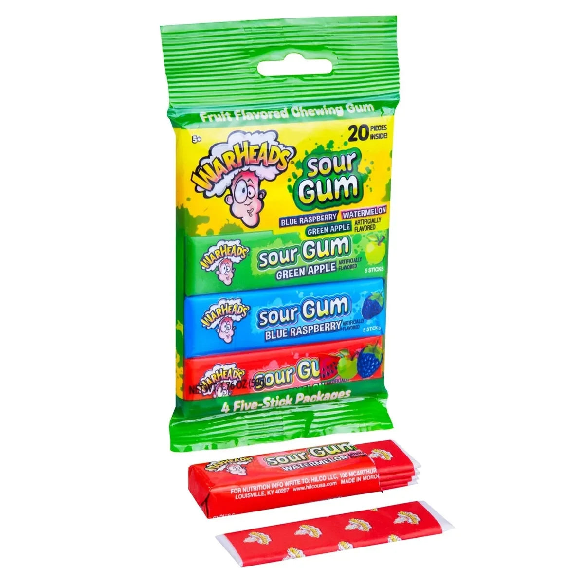 Warheads Sour Gum / ウォーヘッズサワーガム