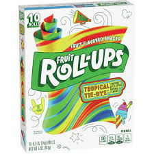 Fruit Roll-Ups Tropical / フルーツロールアップ トロピカル