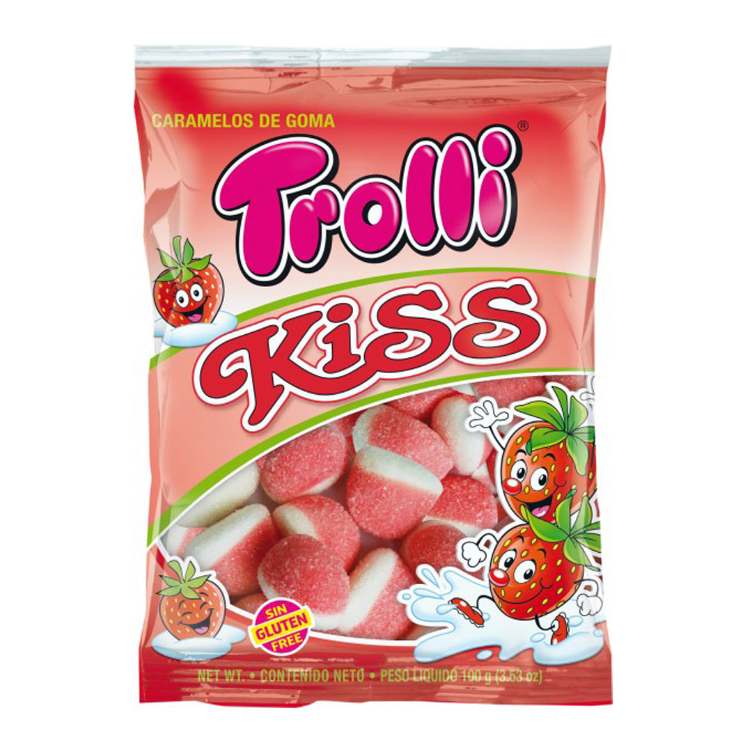 Trolli Kiss Strawberry 100g トローリー　キス　いちご味