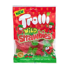 Trolli Wild Strawbies Gummy  100g / トローリ ワイルドストロビーズグミ