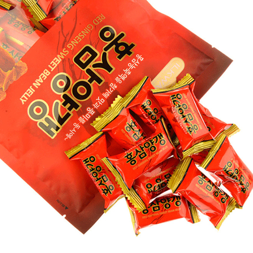 紅参羊羹 250g 個包装 韓国定番のおやつ リーズナブルなレッドジンセン