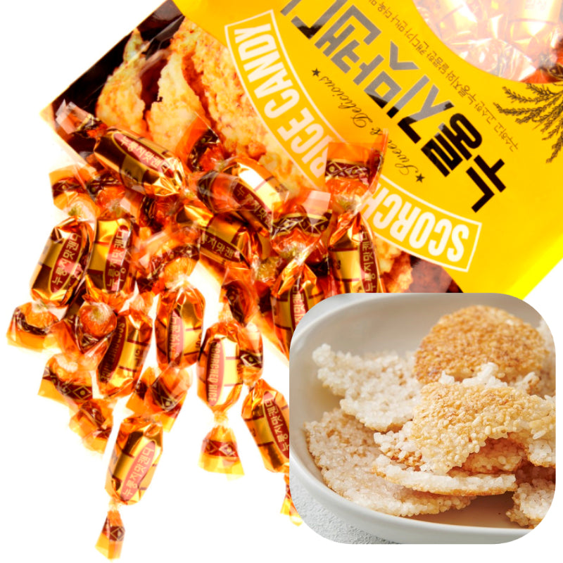 ヌルンジキャンディ 280g 2個セット おこげ味 韓国 伝統 お菓子 スイーツ あめ 大容量 シェア
