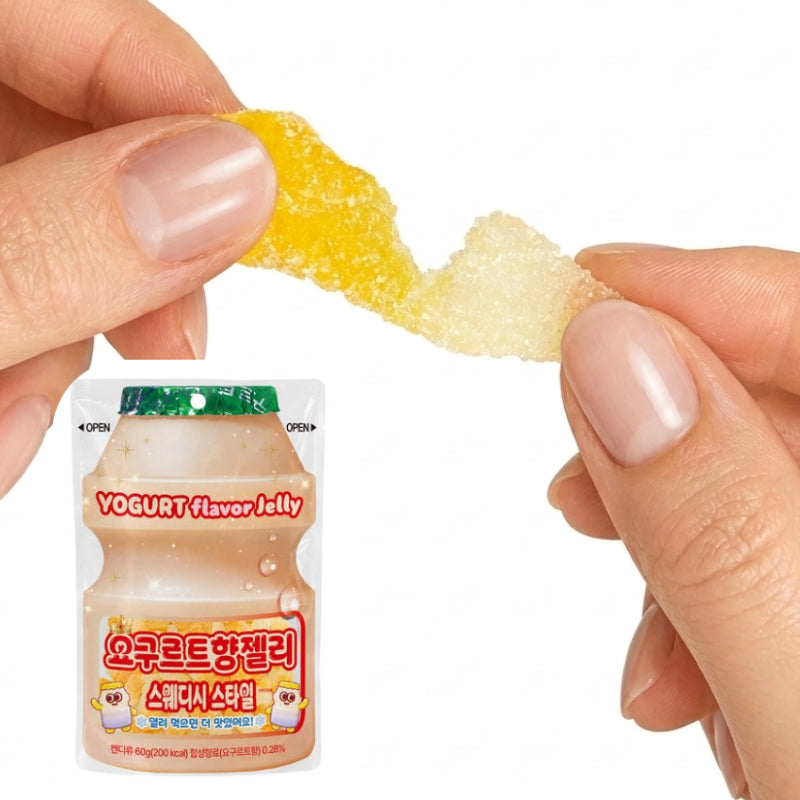 ヨーグルト味 グミ スウェディッシュグミ 60g 10袋セット 韓国お菓子 新食感
