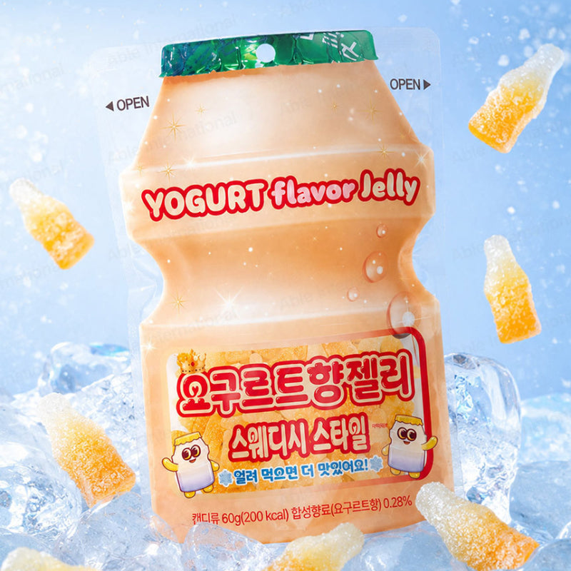 ヨーグルト味 グミ スウェディッシュグミ 60g 10袋セット 韓国お菓子 新食感