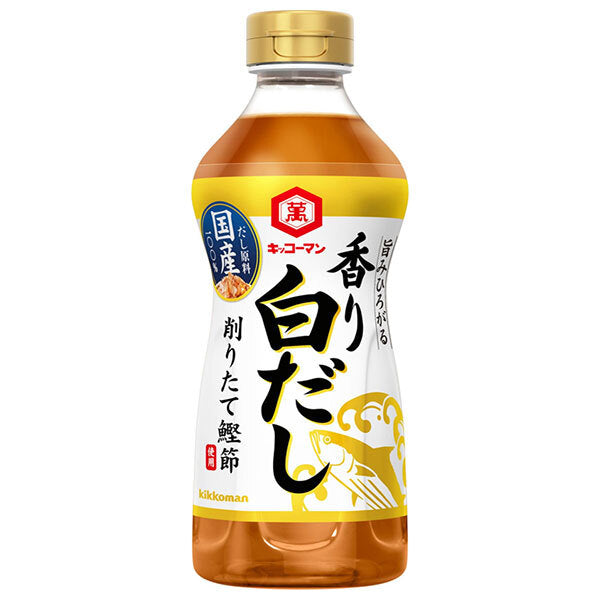 キッコーマン 旨みひろがる 香り白だし 500mlペットボトル×12本入【日本出荷】