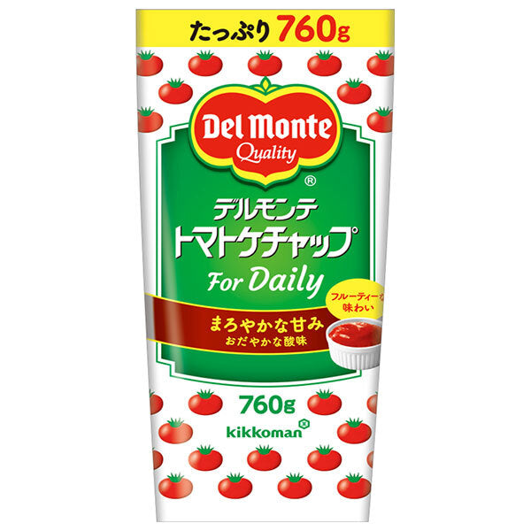 Del Monte Tomato Ketchup For Daily Use, 760g x 12 bottles [Ships from Japan] 