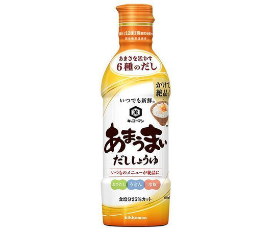 Kikkoman Always Fresh Sweet Soy Sauce 450ml plastic bottles x 12 bottles [shipped in Japan]