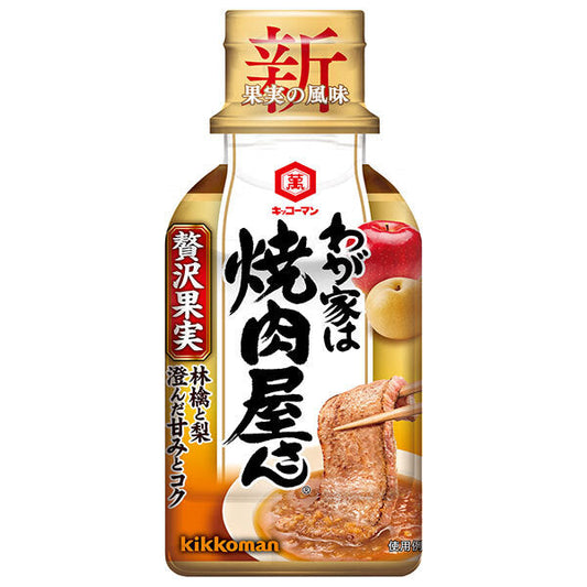 Kikkoman Our Home is a Yakiniku Restaurant Luxury Fruit 375g x 12 packs [Ships from Japan] 
