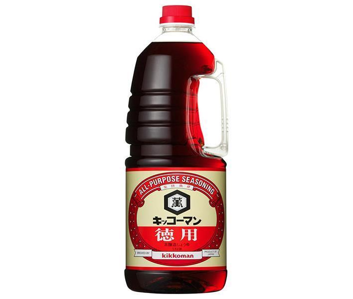 Kikkoman Value Soy Sauce, 1.8L PET Bottle x 6 [Ships from Japan] 