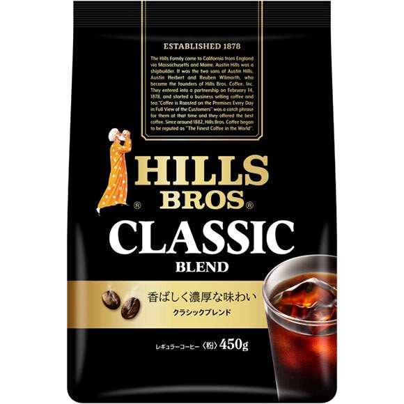 日本ヒルスコーヒー ヒルス アイスコーヒー(粉) 240g袋×12袋入【日本出荷】