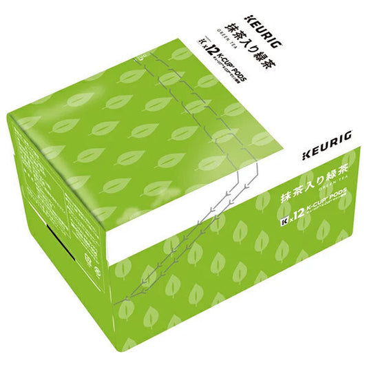 ユニカフェ キューリグ専用カートリッジ K-Cupパック 抹茶入り緑茶 12P×8箱入【日本出荷】