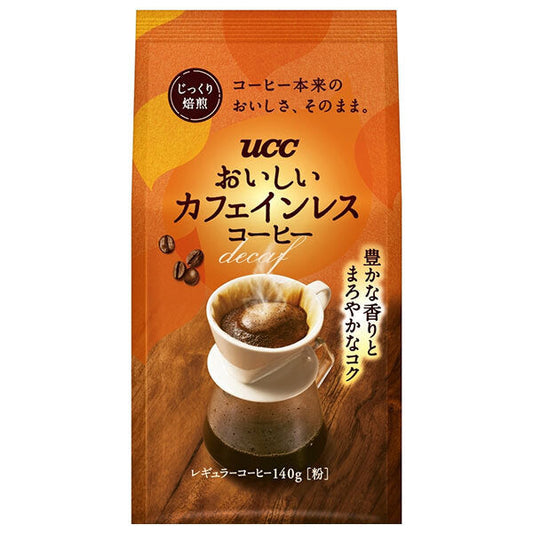 UCC Delicious Decaffeinated Coffee SAP 140g x 12 bags [Shipped in Japan]