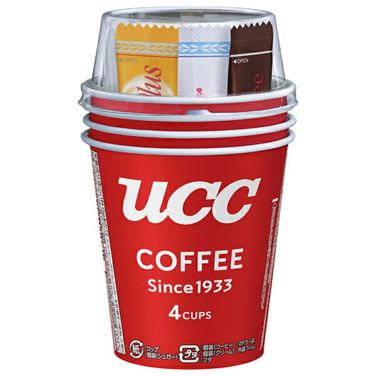UCC カップコーヒー 4P×24個入【日本出荷】