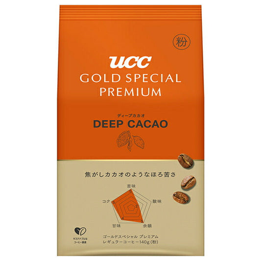 UCC GOLD SPECIAL PREMIUM ディープカカオ 140g×12袋入【日本出荷】