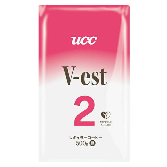 UCC Vest No.2 (Beans) 500g x 1 bag [Shipped in Japan]