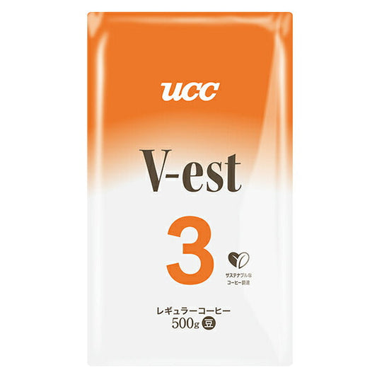 UCC ヴェスト No.3 (豆) 500g×1袋入【日本出荷】