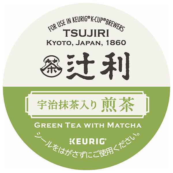 Unicafe Keurig K-Cup Cartridges, Tsujiri Uji Matcha Green Tea, 12-Pack x 8 Boxes [Ships from Japan] 