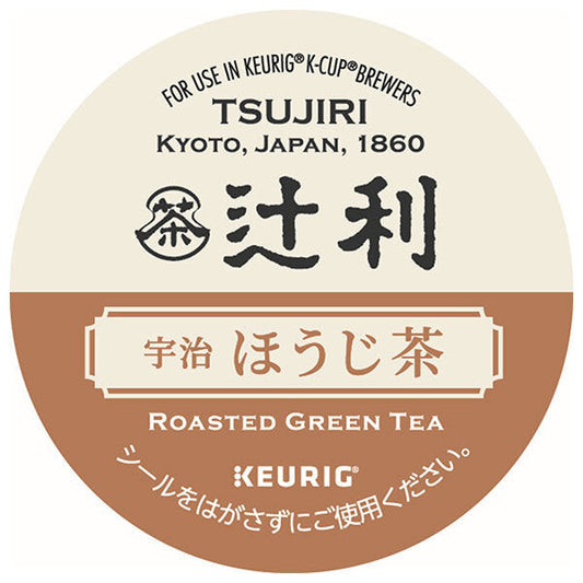 Unicafe Keurig Cartridge K-Cup Pack Tsujiri Uji Hojicha 12P x 8 Boxes [Shipped in Japan]