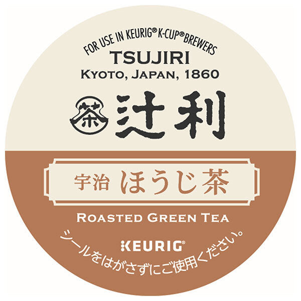 ユニカフェ キューリグ専用カートリッジ K-Cupパック 辻利 宇治ほうじ茶 12P×8箱入【日本出荷】