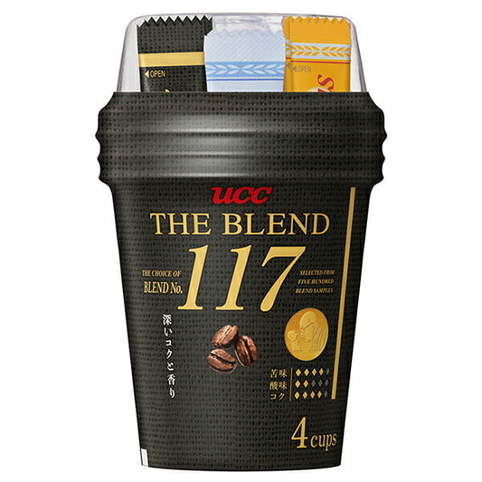 UCC Cup Coffee The Blend 117 4P×24 (12×2) pieces [Shipped in Japan]