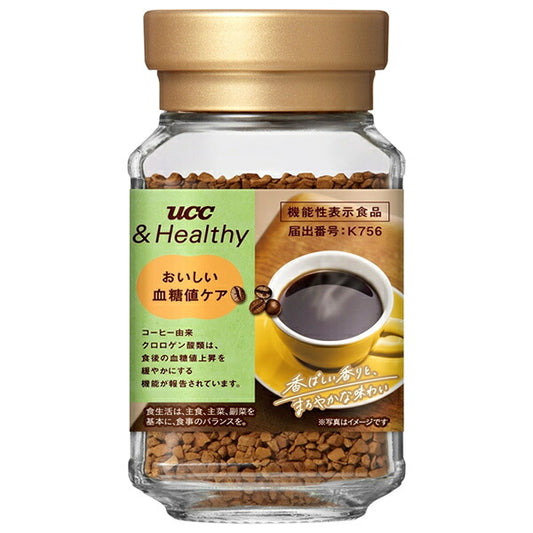 UCC &Healthy おいしい血糖値ケア 45g瓶×12本入【日本出荷】