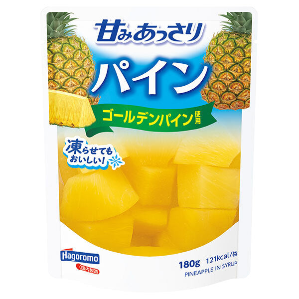 Hagoromo Foods Sweet and Light Pineapple 180g pouch x 6 bags [Shipped in Japan]