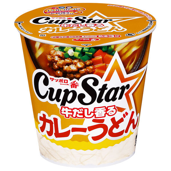 Sanyo Foods Sapporo Ichiban Cup Star Curry Udon 80g x 12 pieces [Shipped in Japan]