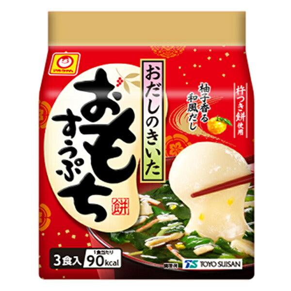 東洋水産 おだしのきいたおもちすうぷ (37g×3食)×6袋入【日本出荷】