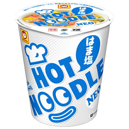 東洋水産 ホットヌードル NEO はま塩 70g×12個入【日本出荷】